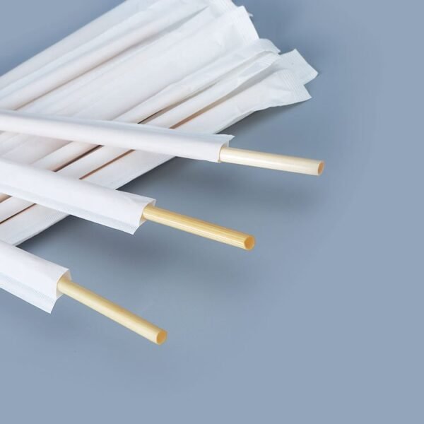 100% Composable Natural Wheat Drinking Straws - 图片 3